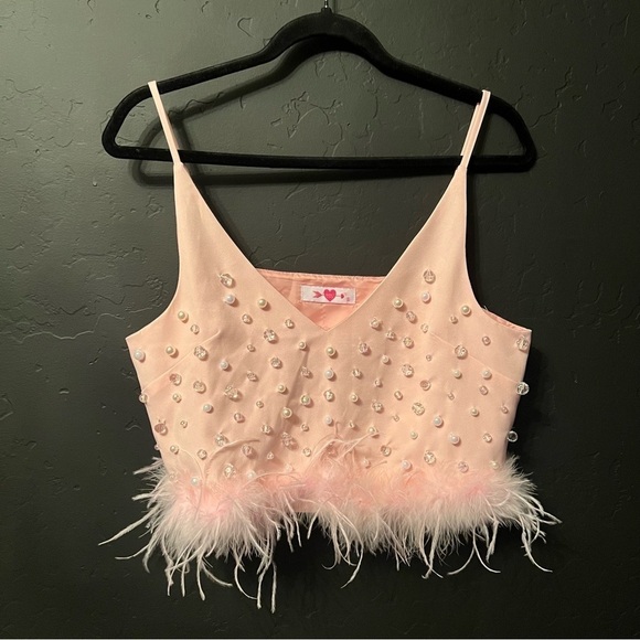 BUDDYLOVE Light Pink Seraphina Geranium lop Size: S color : Pink - Picture 6 of 14